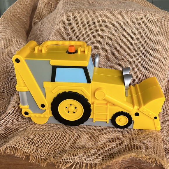 Bob The Builder Scoop Portable Carrying Case Bulldozer Learning Curve - Picture 11 of 14